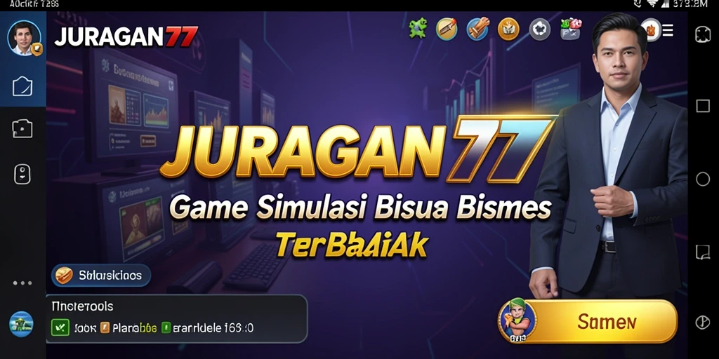 Tampilan gameplay JURAGAN77 yang menarik dan interaktif.