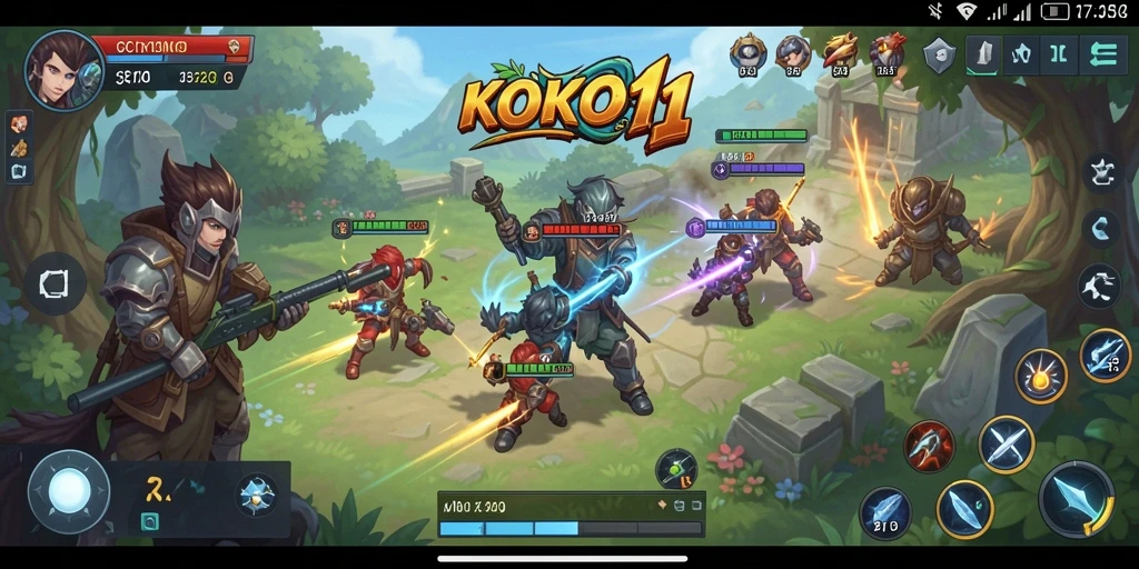 Tampilan gameplay KOKO11 yang memukau dan interaktif.