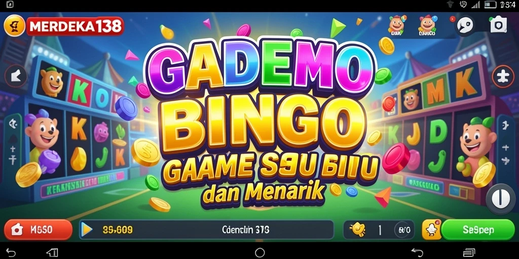 Tampilan gameplay MERDEKA138 dengan angka yang disebut dan papan bingo.