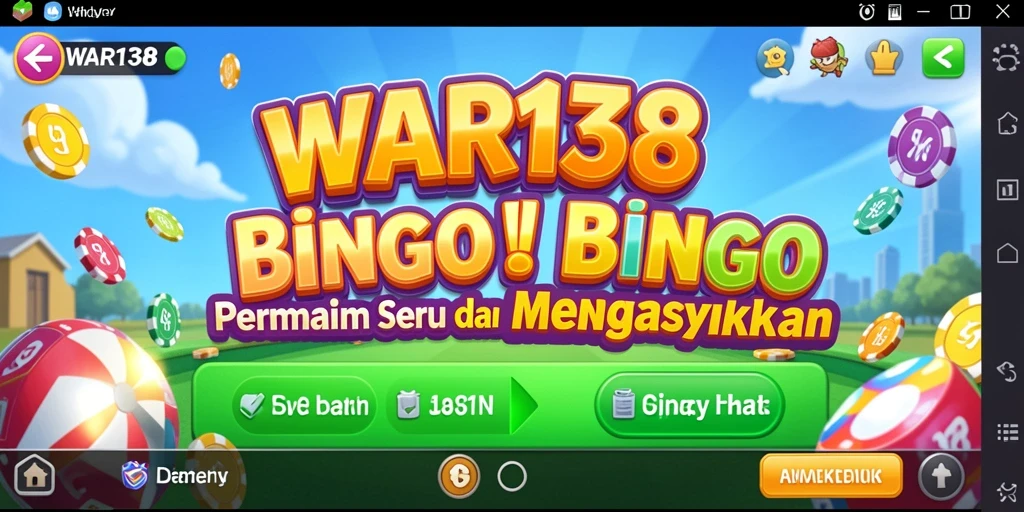 Tampilan gameplay seru di WAR138 yang penuh warna.
