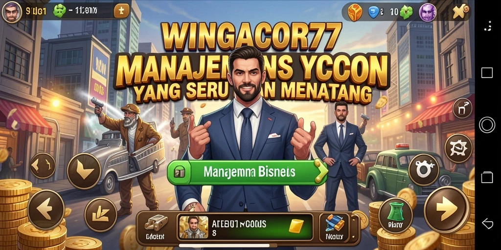 Tampilan gameplay WINGACOR77 yang seru dan menantang.