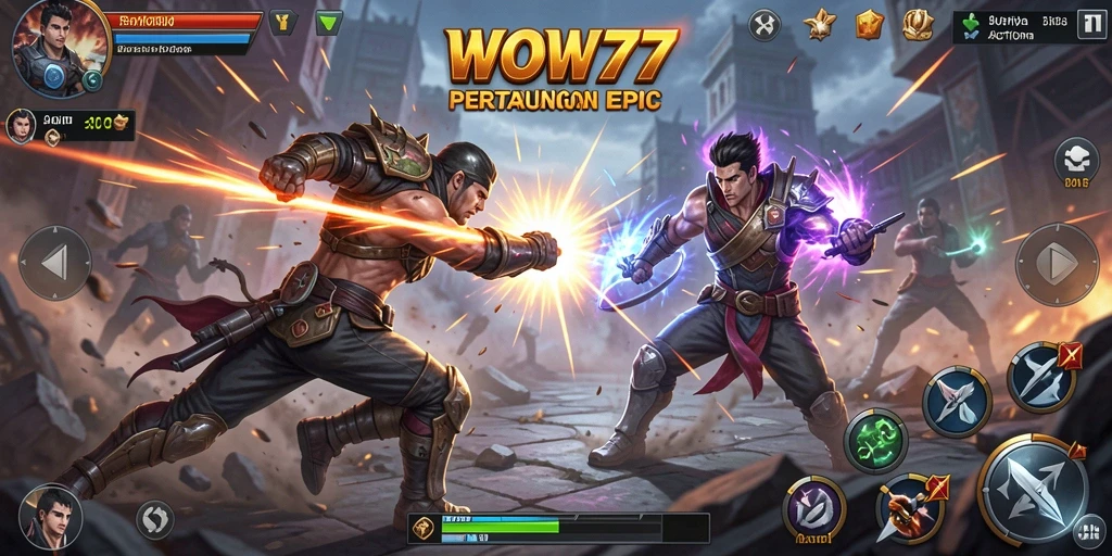 Tangkap momen seru dari gameplay WOW77 yang penuh aksi.
